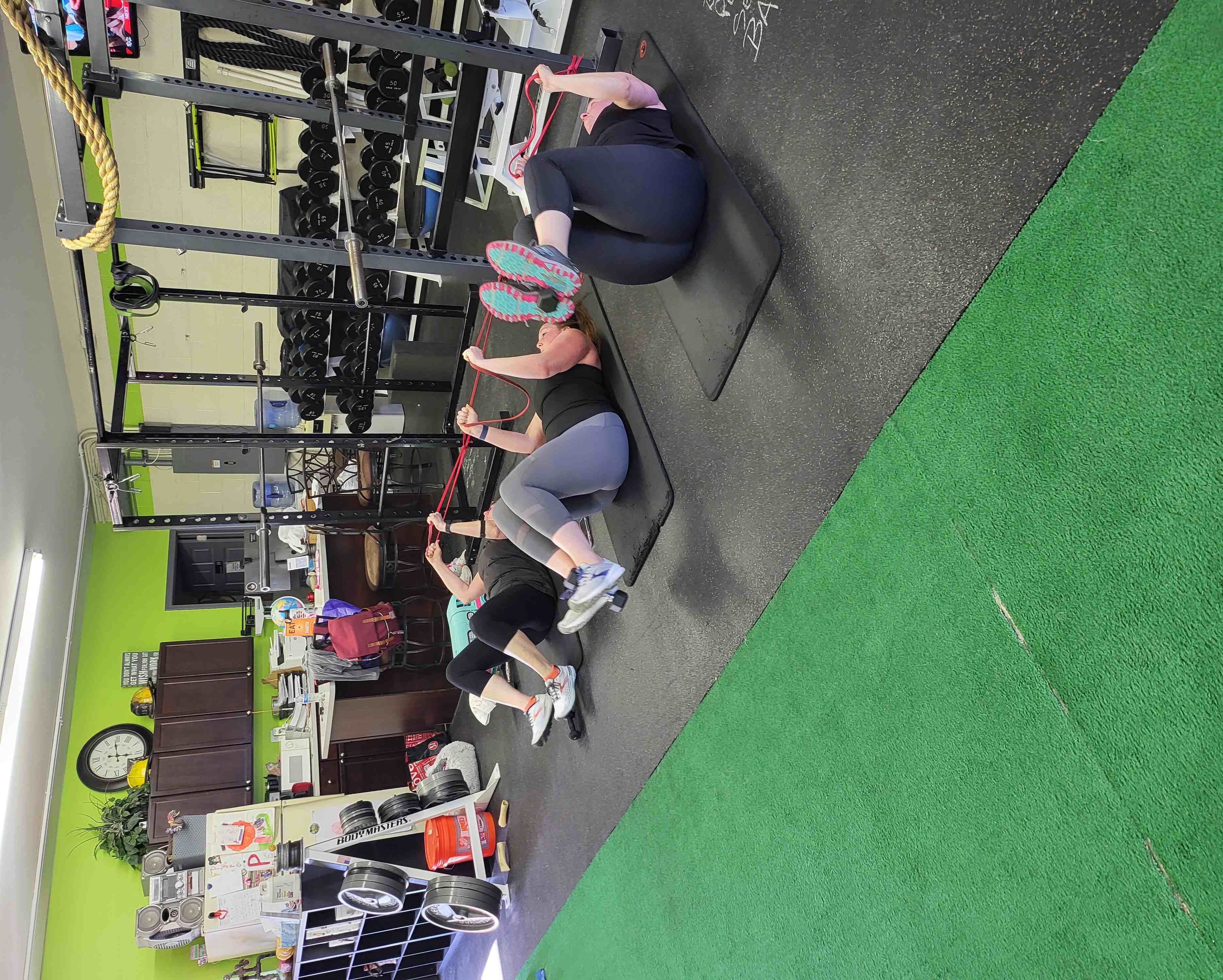 Community workout at Health Targeted Solutions