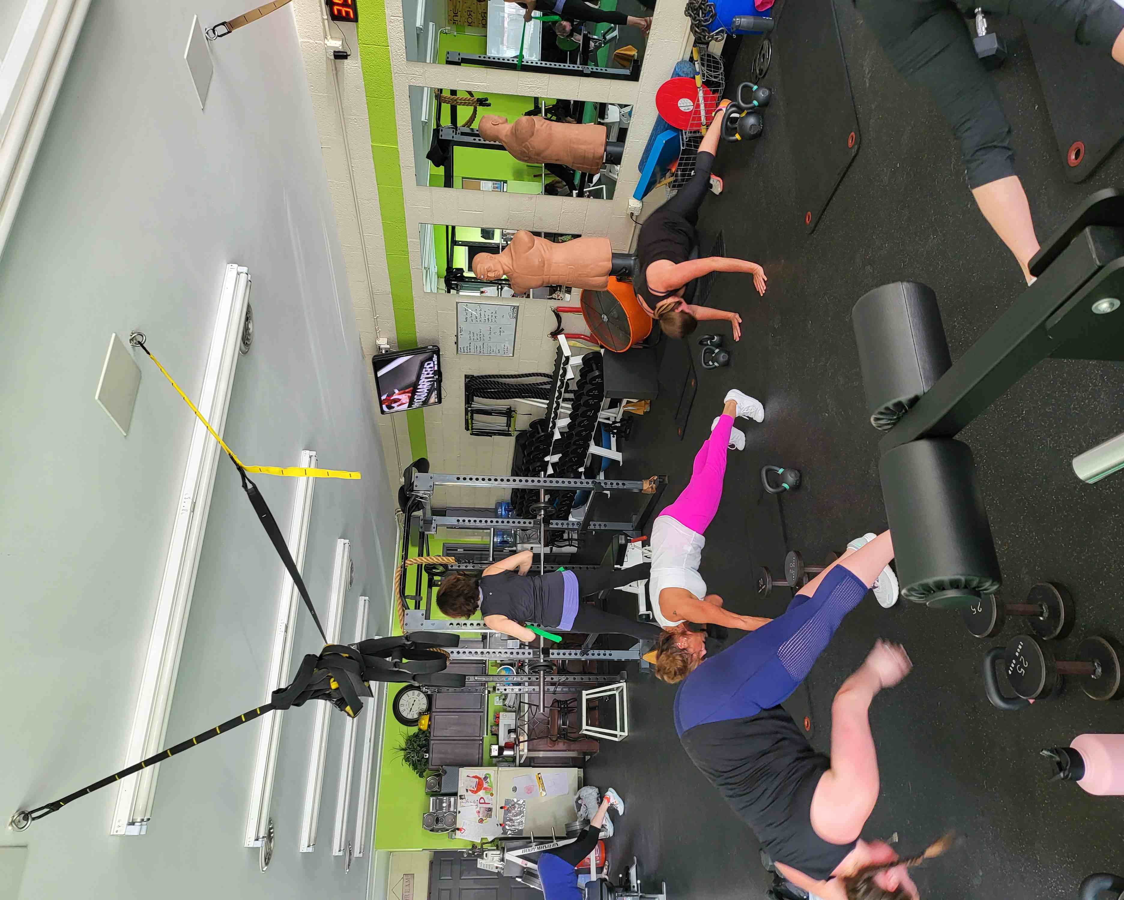 Strength training at Health Targeted Solutions