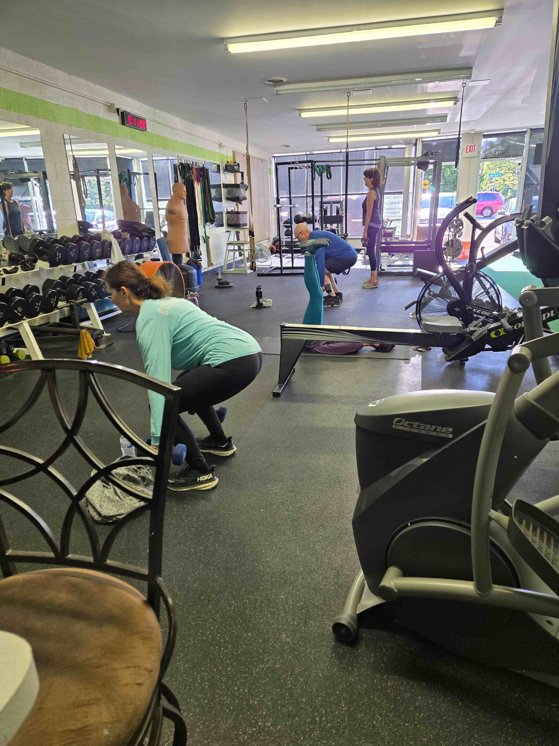 Group strength training at Health Targeted Solutions personal training in Clinton Township, MI